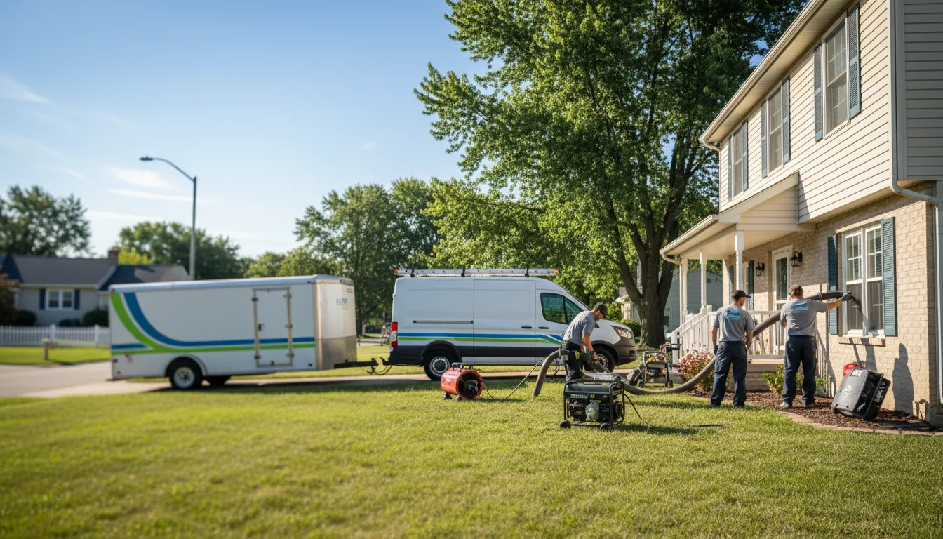 Flooded Basement Restoration And Cleanup With Repair in Roland, IA near me